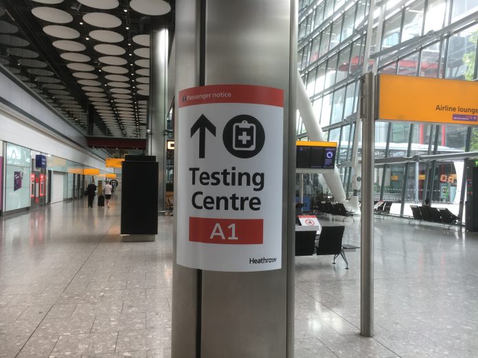 Heathrow Covid testing